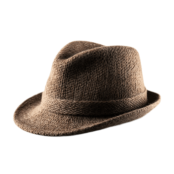 Stylish Knitted Brimmed Hat Cozy Chic and Versatile Headwear for Autumn and Winter Seasons png