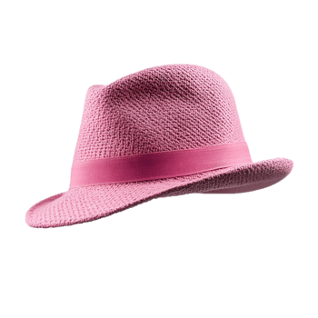 Stylish Knit Pink Hat with Textured Pattern for Cozy Fashion png