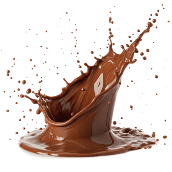 Delicious Chocolate Milk Splashing Dynamically and Beautifully png