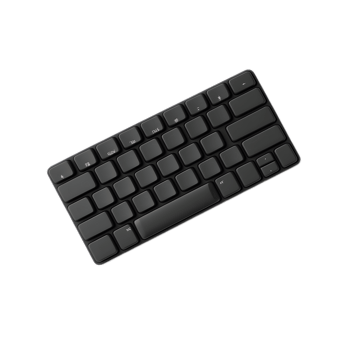 Minimalist Wireless Keyboard for Modern Workspace and Digital Communication png