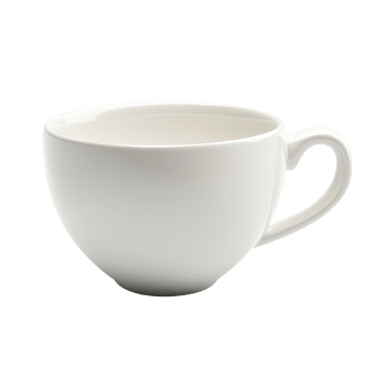 Empty coffee cup isolated on a white background ready for a fresh brew or creative presentation, empty coffee cup isolated on white background png