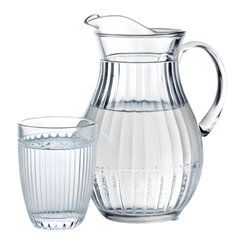 Refreshing Water Pitcher with Glass. Perfect for Hydration and Entertaining. Enjoy Pure, Crisp Taste Anytime. png