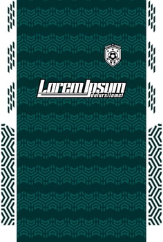 Background pattern for sports jersey, race shirt, running shirt, activity shirt, polo shirt, red, half tone color deep tosca vector