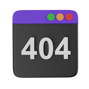 404 Error Webpage Icon png