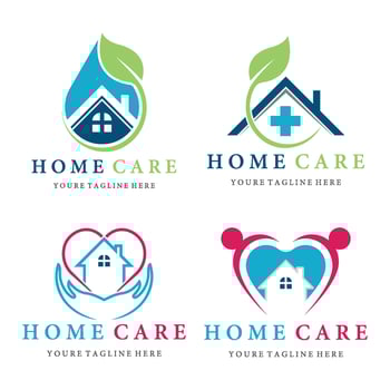 Home care graphic vector