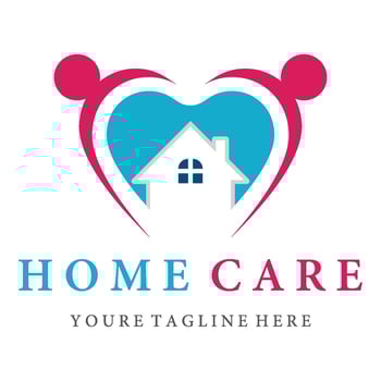 Home logo template vector