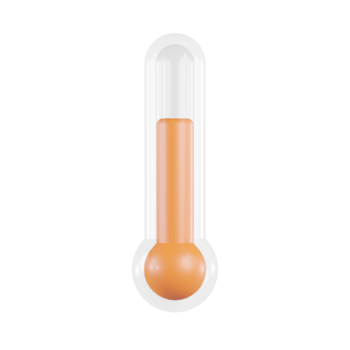Hot Temperature 3D Icon png