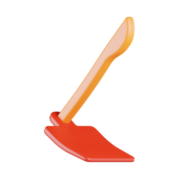 Hoe 3D Icon png