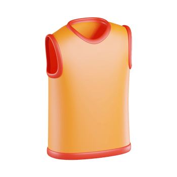 Sleeveless Shirt 3D Icon png
