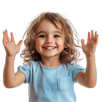 Happy Child isolated on transparent background png