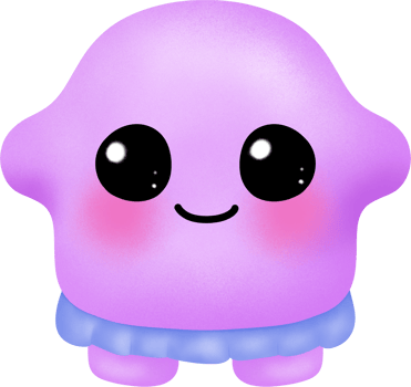 Purple Jellyfish illustration png