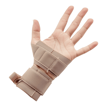 Beige Wrist Support Brace for Hand and Wrist Pain Relief and Injury Prevention png