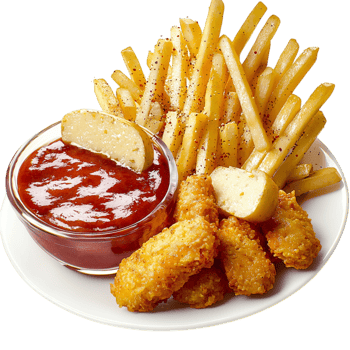 Crispy Fried Nuggets Golden Fries Dipping Sauceses png