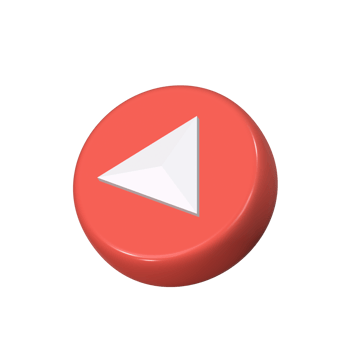 Play button 3d png