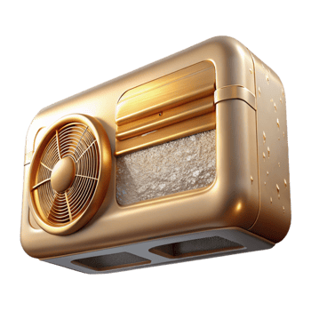 impressive modern Air Conditioner Cooling System Climate Control Isolated for Hvac Industry exclusive png