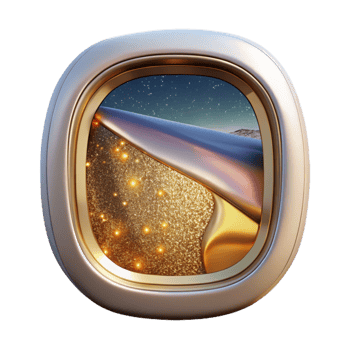 stunning rustic Airplane Window View Transparent for Travel Inspiration authentic png