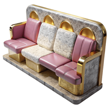 extraordinary vintage Airport Lounge Seating Area Cutout for Passenger Comfort premium png