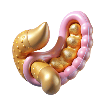 dramatic classic Anatomical Intestine Illustration Isolated for Digestive System professional png