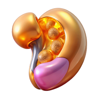 beautiful creative Anatomical Kidney Illustration Cutout for Urology Projects exclusive png