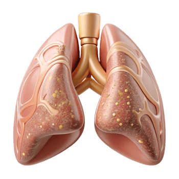 extraordinary creative Anatomical Lung Illustration Transparent for Respiratory Studies premium png