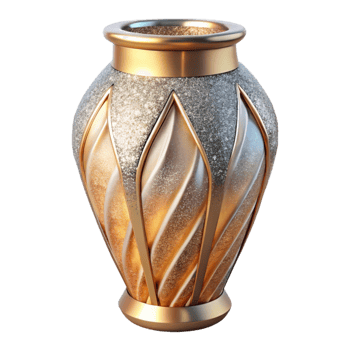 impressive artistic Art Deco Vase Transparent for Glamorous Decor genuine png
