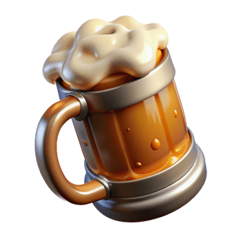 stunning vintage Beer Mug with Foam Oktoberfest Isolated for Brewery Promotions high quality png