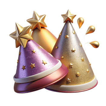 extraordinary creative Birthday Party Hats Festive Collection Cutout premium png