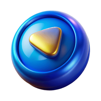 stunning vintage Blue Gradient Call to Action Button Isolated for Mobile Apps high quality png