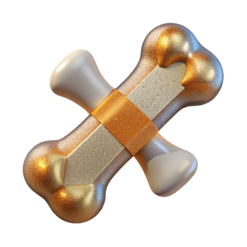 impressive creative Bone Fracture Orthopedics Icon Cutout for Medical Diagrams original png