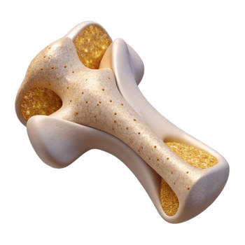 beautiful creative Bone Tissue Structure Isolated Orthopedics Design detailed png