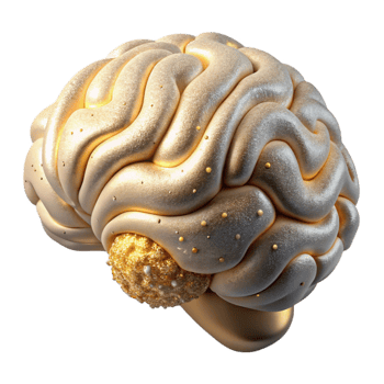 beautiful creative Brain Anatomy Neuroscience Science Isolated Medical Research high quality png