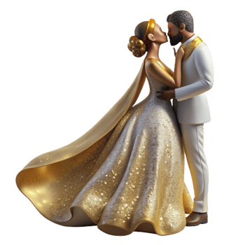 magnificent artistic Bride and Groom Silhouette Kissing Transparent for Romantic Cards exclusive png