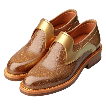 dramatic rustic Brown Leather Shoes Footwear Transparent for Retail Websites exclusive png