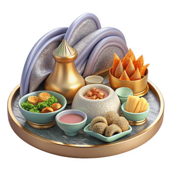 serene rustic Catering Platter Appetizers Food Cutout for Wedding Reception professional png