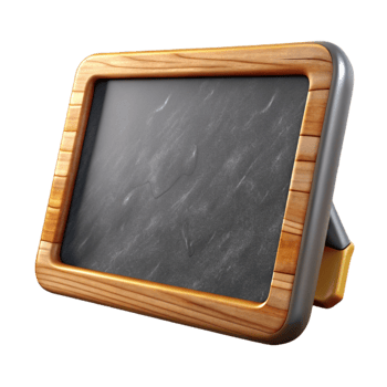 dramatic abstract Chalkboard Texture Black Surface Transparent for Educational Graphics high quality png