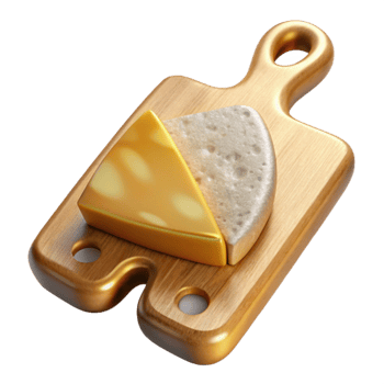 stunning rustic Cheese Board Cutout for Charcuterie Presentation high resolution png
