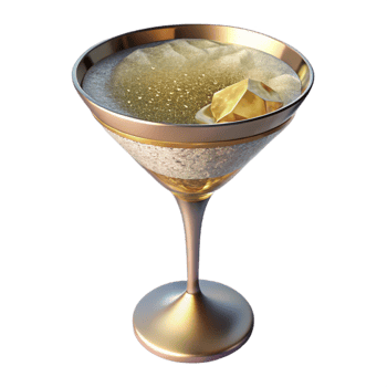 vibrant artistic Cocktail Glass Martini Alcoholic Drink Transparent for Bar Menus authentic png