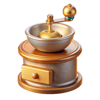 extraordinary abstract Coffee Grinder Manual Bean Grinder Transparent for Coffee Lovers genuine png