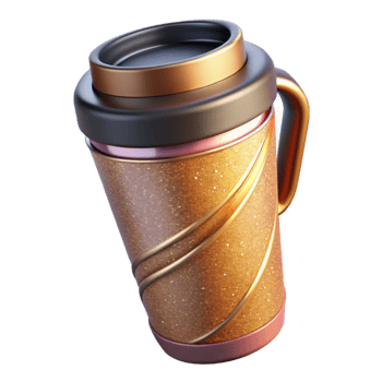 serene rustic Coffee Mug Travel Mug Insulated Transparent on the Go Coffee authentic png