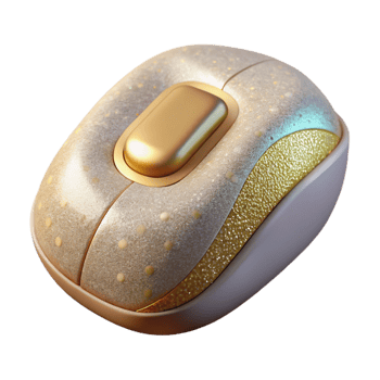 impressive vintage Computer Mouse Click Icon Isolated for User Interface high resolution png