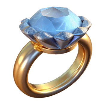 impressive classic Diamond Engagement Ring Isolated for Jewelry Design high resolution png