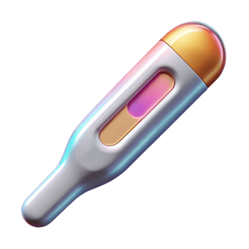 vibrant artistic Digital Thermometer Transparent Background for Lab Use high quality png