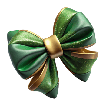 extraordinary abstract Festive Bow Green Velvet Decoration Transparent authentic png