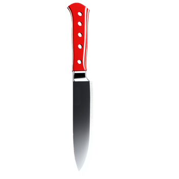 A knife with a sharp blade and ergonomic handle, designed for cutting, slicing, and precision tasks in cooking, crafting, and outdoor activities. png