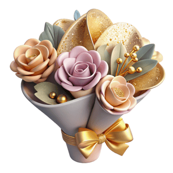 extraordinary abstract Flower Bouquet Illustration Cutout for Floral Art authentic png