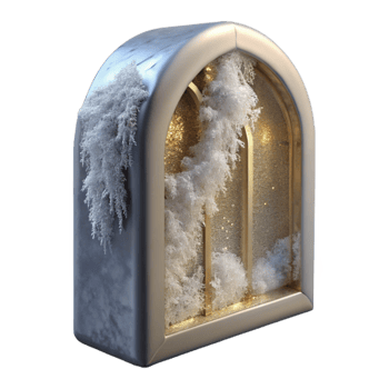 impressive vintage Frost Texture Icy Window Transparent for Cold Weather Graphics exclusive png