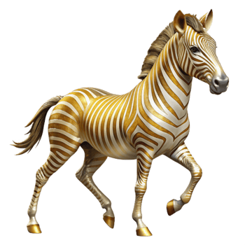 wonderful abstract Galloping Zebra Silhouette Savanna Background Transparent for Dynamic Animal Art professional png