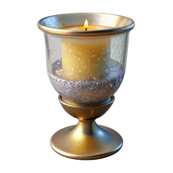 stunning creative Glass Candle Holder Isolated Home Decor Accessory genuine png