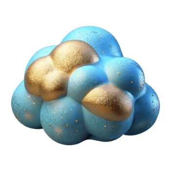serene classic Gradient Mesh Sky Blue Clouds Cutout genuine png