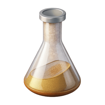 beautiful classic Hand Drawn Lab Beaker Illustration Transparent for Chemistry Experiments png